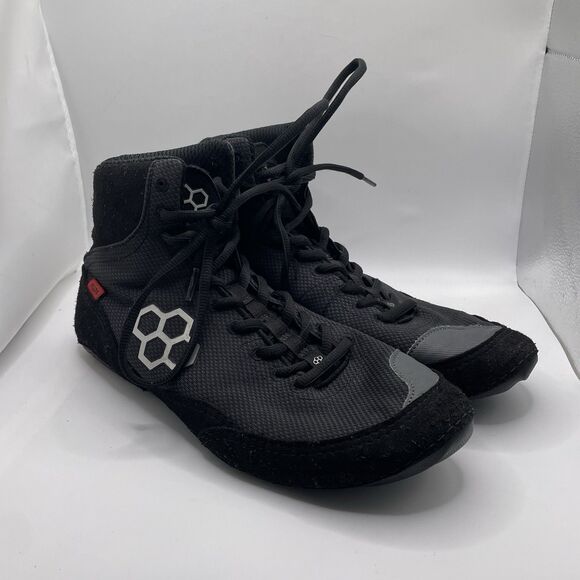 Rudis Wrestling Shoes Men's Size 10.5 Black Activewear Team Sports Unisex - Picture 1 of 7